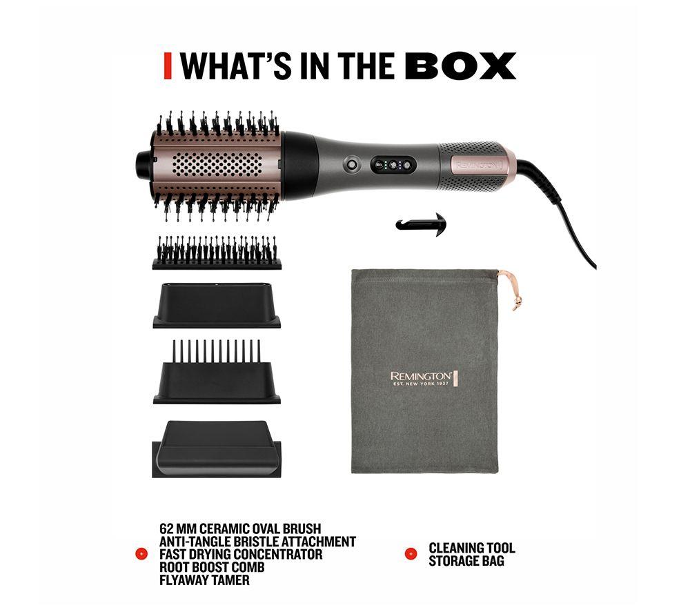 REMINGTON ONE AS6077 Power Dry & Smooth Brush - Grey & Rose Gold image number 6 of 7