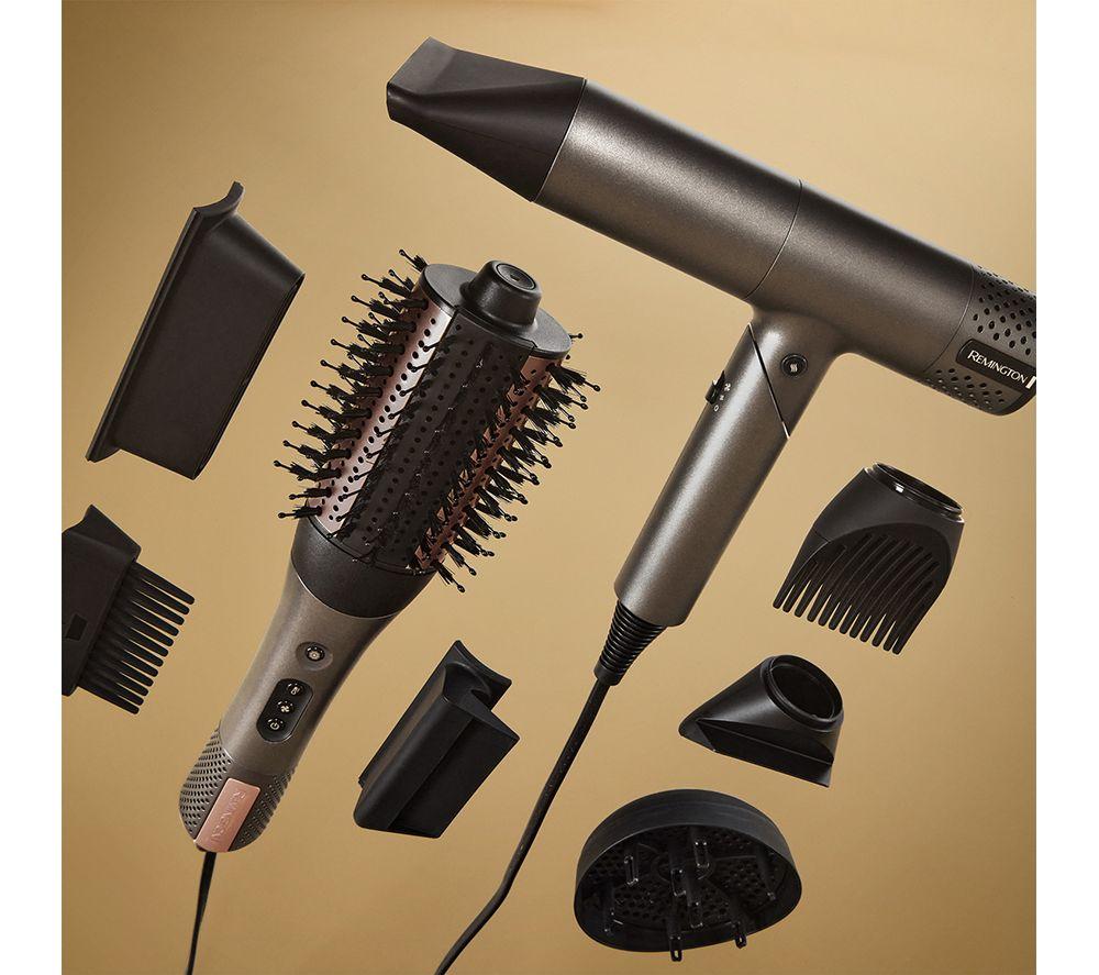 REMINGTON ONE AS6077 Power Dry & Smooth Brush - Grey & Rose Gold image number 7 of 7