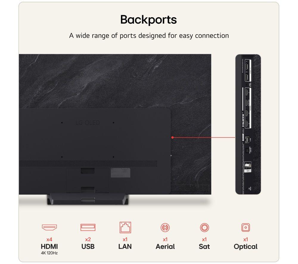LG C6 65" OLED AI 4K HDR Smart TV 2026 - OLED65C64LA image number 3 of 10