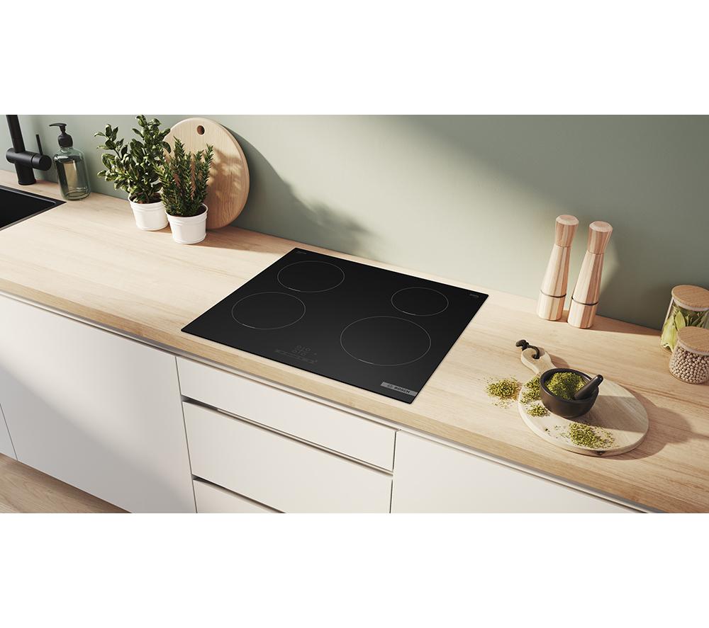 BOSCH Series 4 PIE61ABB5E 60 cm Electric Induction Hob - Matte Black image number 4 of 18