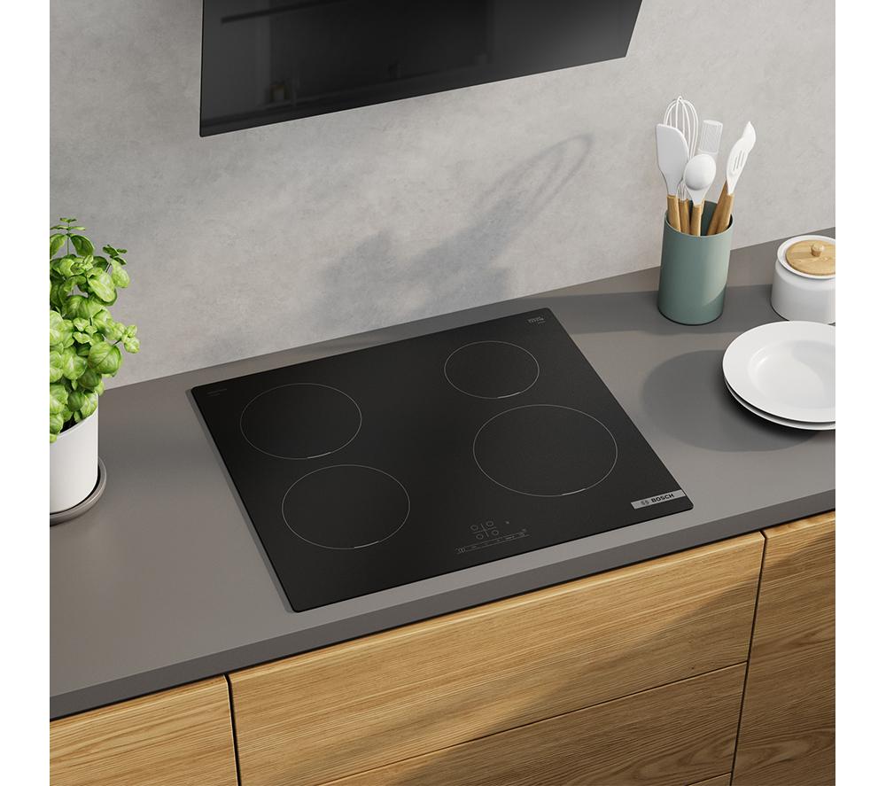 BOSCH Series 4 PIE61ABB5E 60 cm Electric Induction Hob - Matte Black image number 5 of 18
