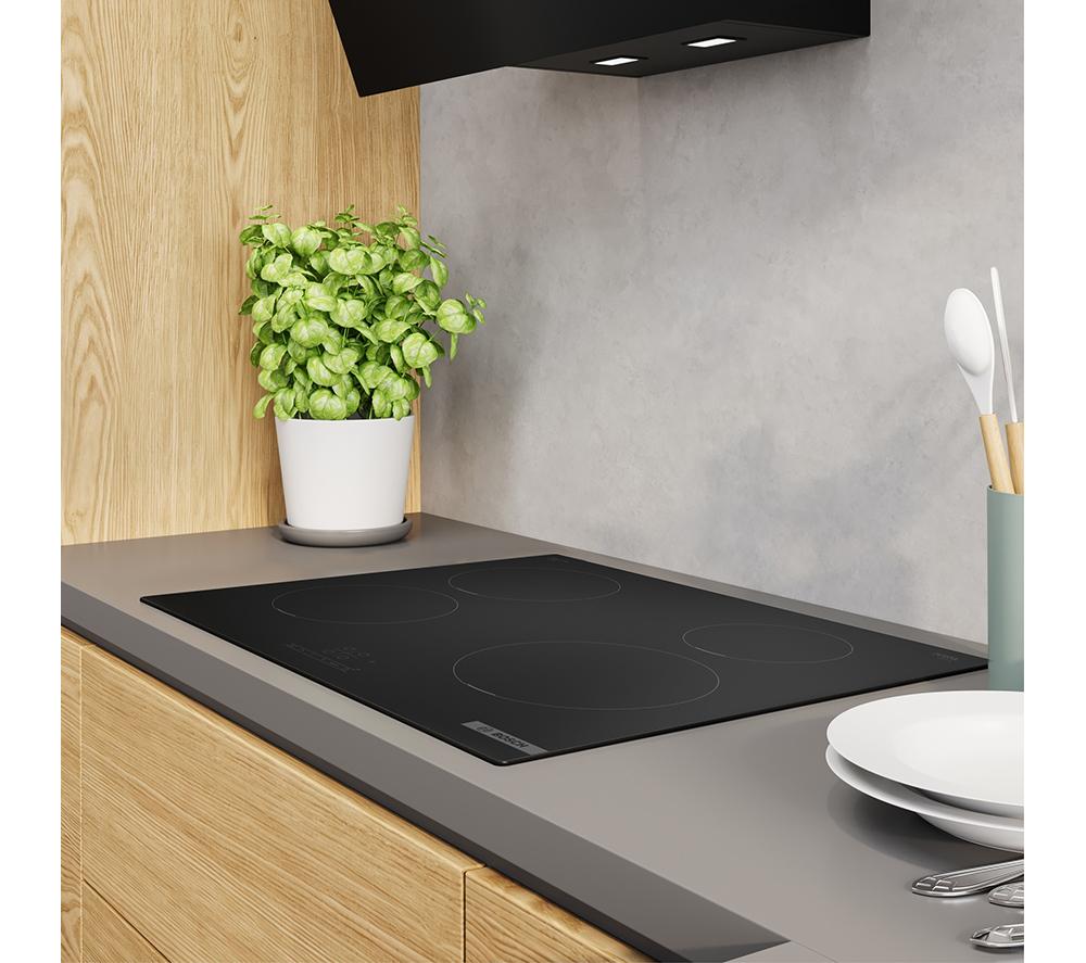 BOSCH Series 4 PIE61ABB5E 60 cm Electric Induction Hob - Matte Black image number 6 of 18