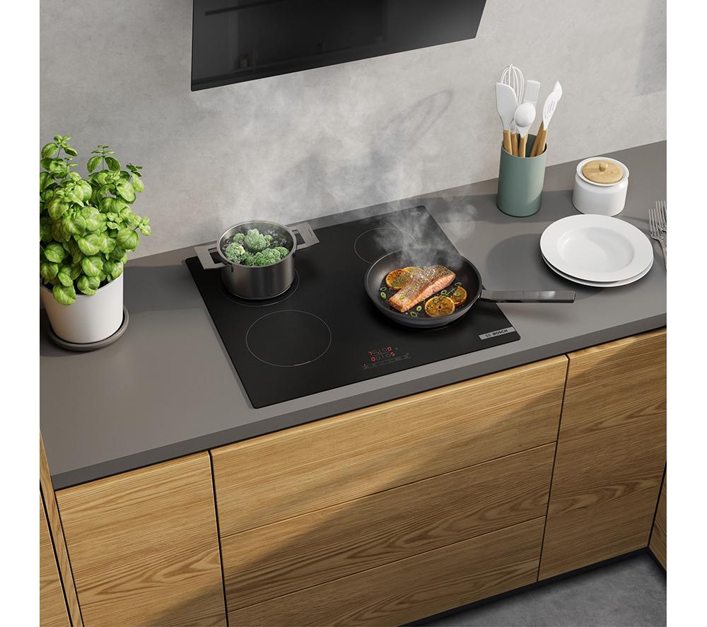 BOSCH Series 4 PIE61ABB5E 60 cm Electric Induction Hob - Matte Black image number 7 of 18