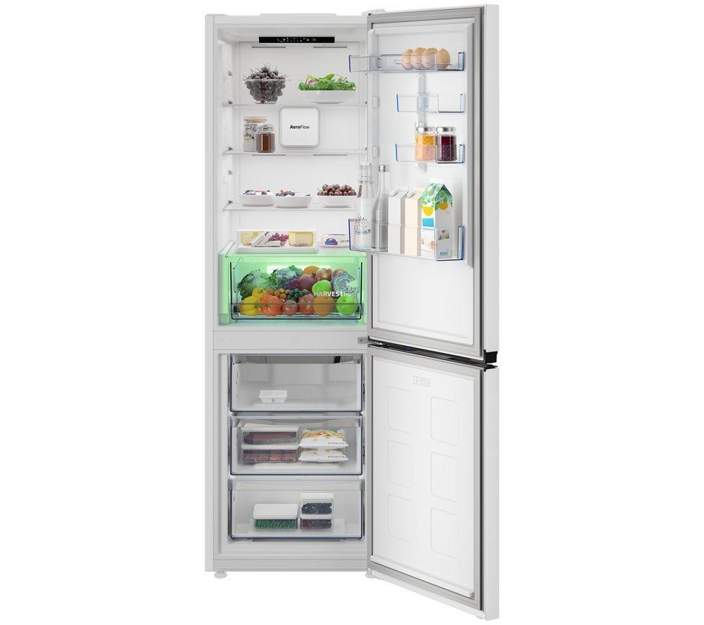 BEKO HarvestFresh AeroFlow CNA4686VW 60/40 Fridge Freezer - White image number 3 of 11