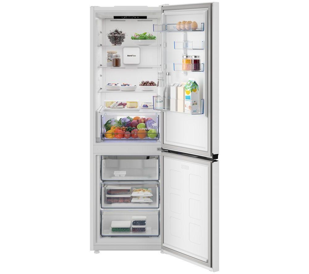 BEKO HarvestFresh AeroFlow CNA4686VW 60/40 Fridge Freezer - White image number 4 of 11