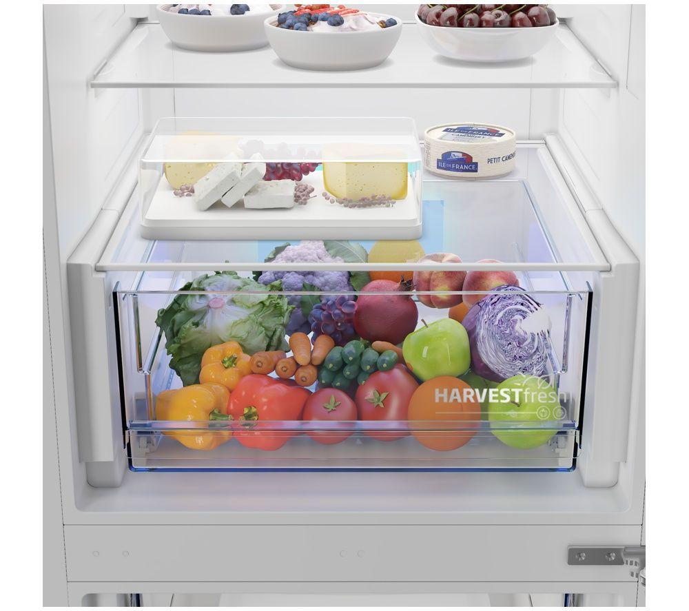 BEKO HarvestFresh AeroFlow CNA4686VW 60/40 Fridge Freezer - White image number 9 of 11