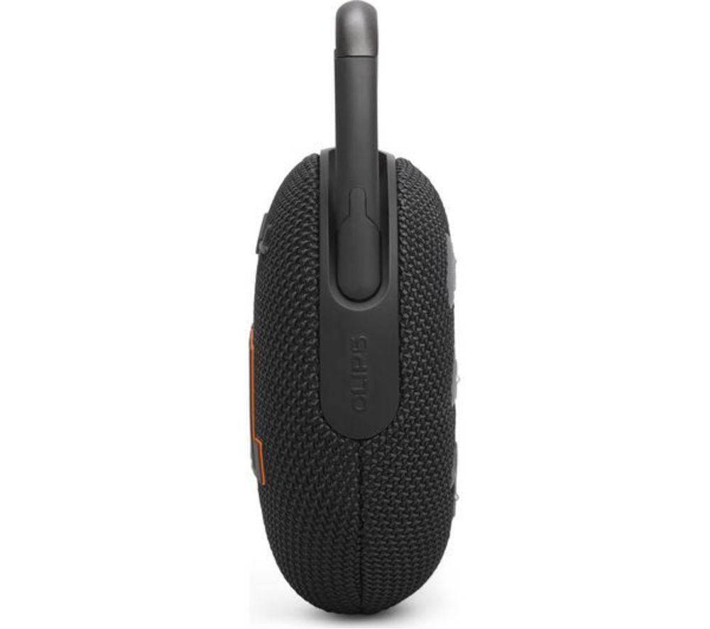 JBL Clip 5 Portable Bluetooth Speaker - Black image number 4 of 9