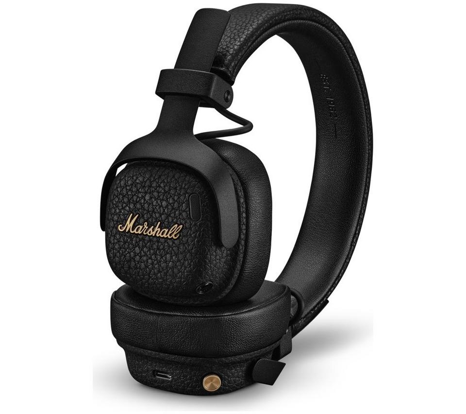MARSHALL Milton Wireless Bluetooth Noise-Cancelling Headphones - Black
