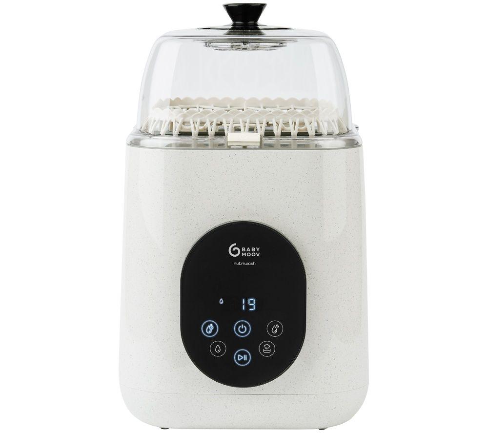 BABYMOOV NutriWash 4 in 1 Bottle Washer & Steriliser - White
