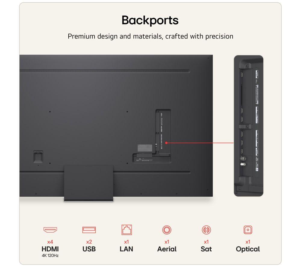 LG QNED86 86" QNED AI Mini LED 4K HDR Smart TV 2026 - 86QNED86B6B image number 13 of 13