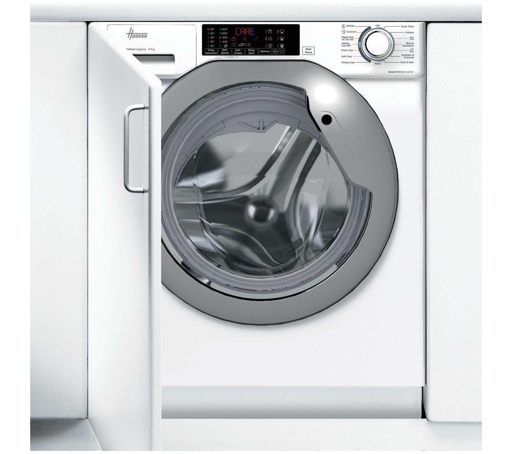 HOOVER H-Wash 300 Pro HBWS 484DMSW5-80 Integrated 8 kg 1400 Washing Machine image number 2 of 3