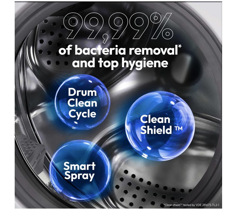 HOOVER H-Wash 300 Pro HBWS 484DMSW5-80 Integrated 8 kg 1400 Washing Machine image number 6 of 9