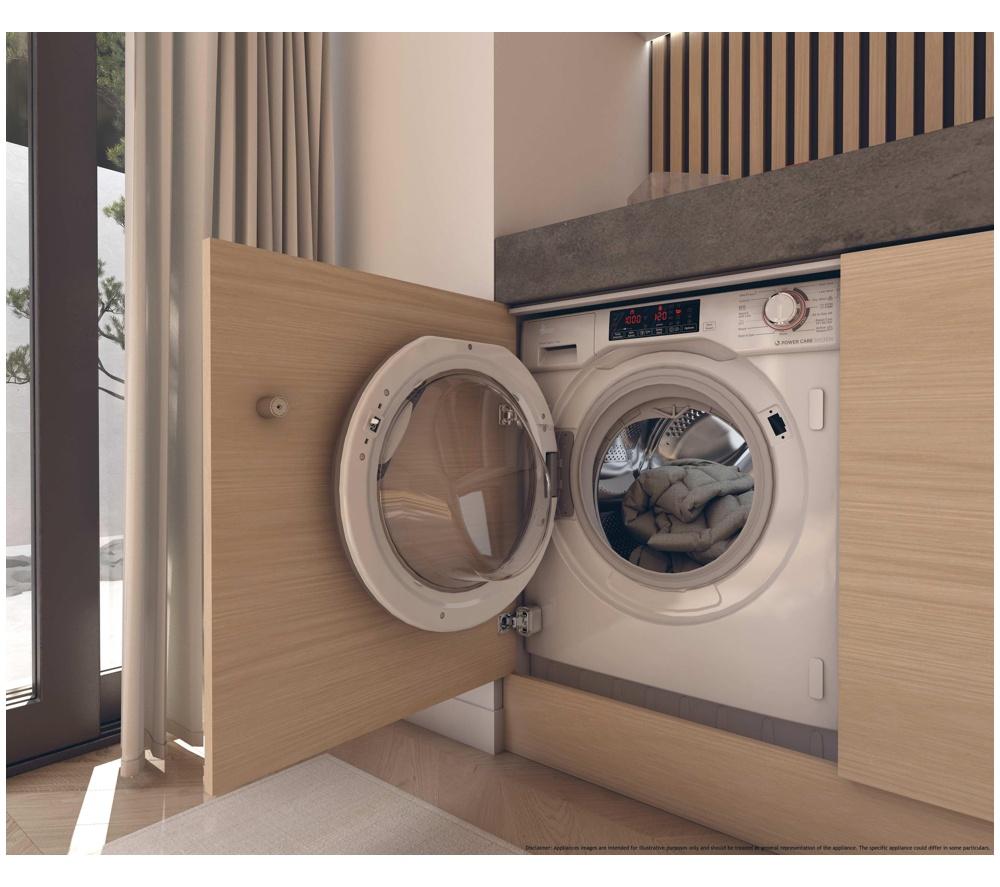 HOOVER H-Wash 300 Pro HBWS 484DMSW5-80 Integrated 8 kg 1400 Washing Machine image number 9 of 9