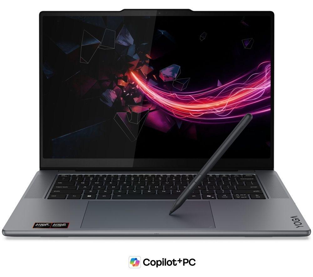 LENOVO Yoga Pro 7a 15.3inch Laptop, Copilot PC - AMD Ryzenâ„¢ AI Max 388, 1 TB SSD, Thunder Grey