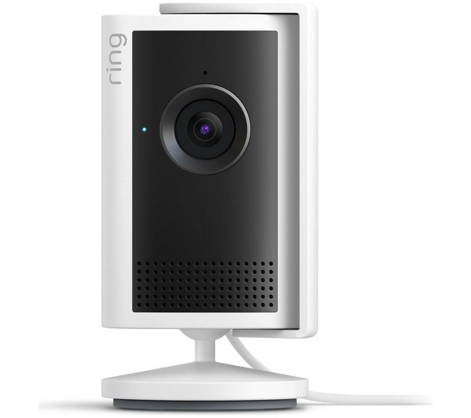 RING Indoor Camera Plus Retinal 2K WiFi Security Camera - White