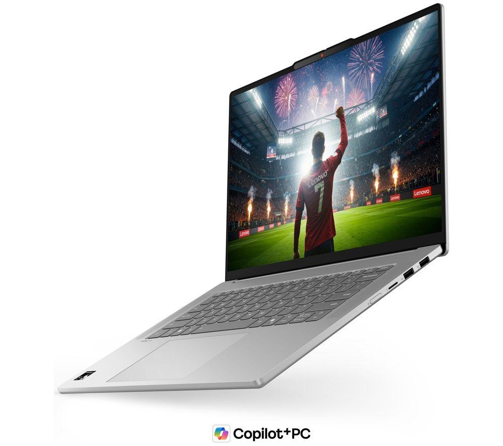 LENOVO IdeaPad Slim 5 15.3" Laptop, Copilot+ PC - Snapdragon X2, 512 GB SSD, Cloud Grey image number 3 of 4