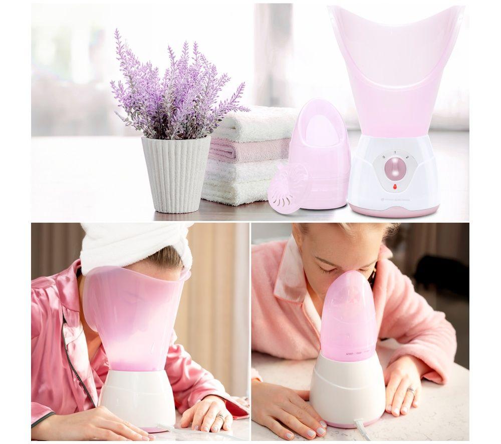 RIO Facial Sauna & Steam Inhaler - Pink image number 2 of 5