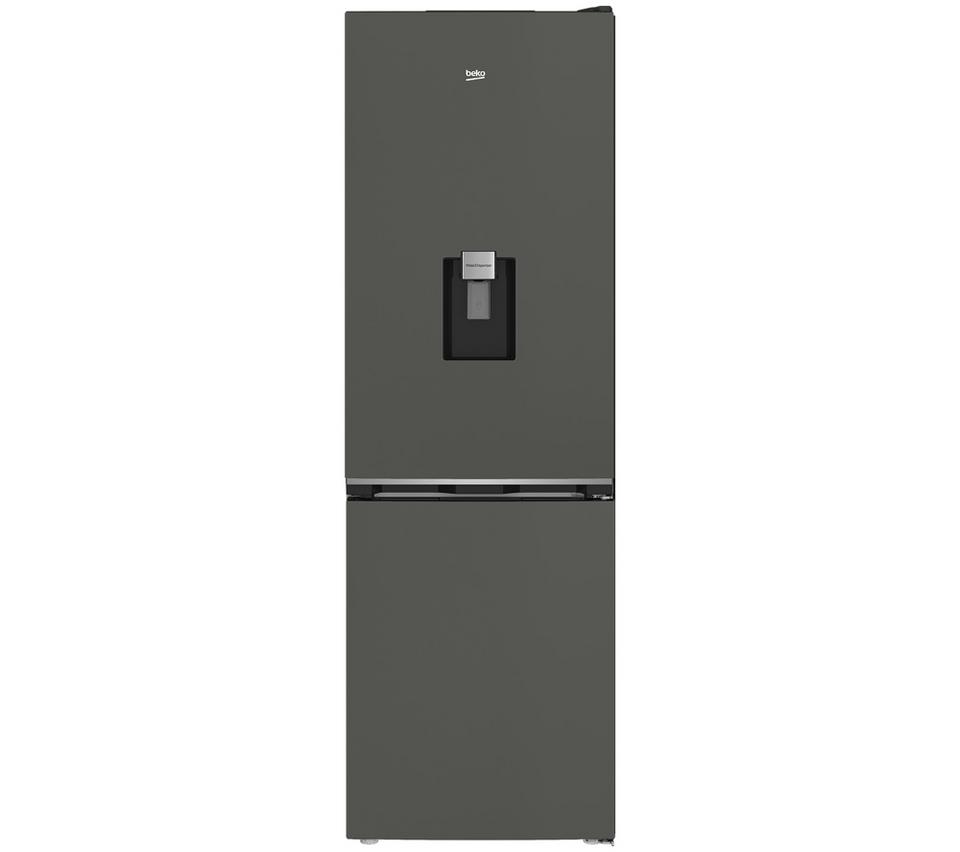 BEKO HarvestFresh AeroFlow CNA4686DVG 60/40 Fridge Freezer - Grey