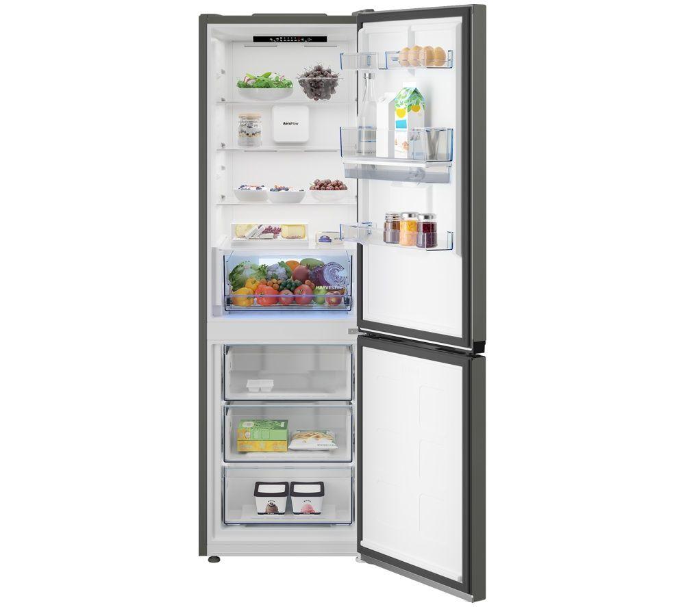 BEKO HarvestFresh AeroFlow CNA4686DVG 60/40 Fridge Freezer - Grey image number 5 of 13