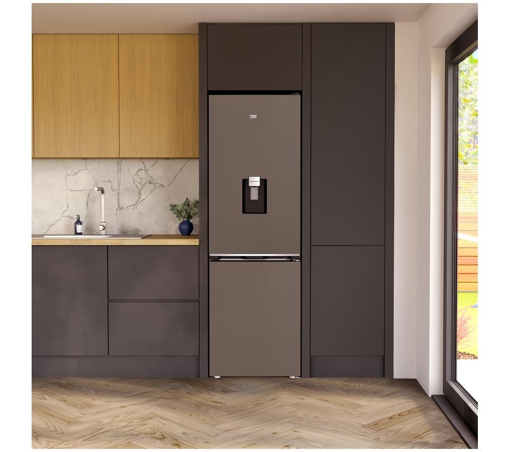 BEKO HarvestFresh AeroFlow CNA4686DVG 60/40 Fridge Freezer - Grey image number 28 of 33