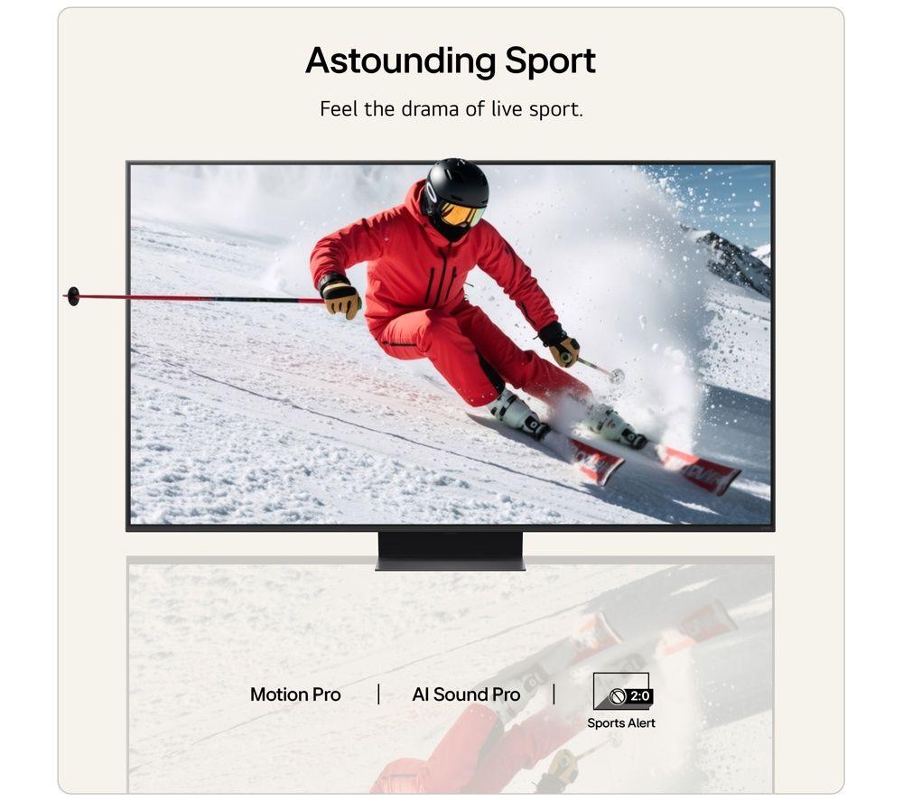 LG QNED86 75" QNED AI Mini LED 4K HDR Smart TV 2026 - 75QNED86B6B image number 17 of 19