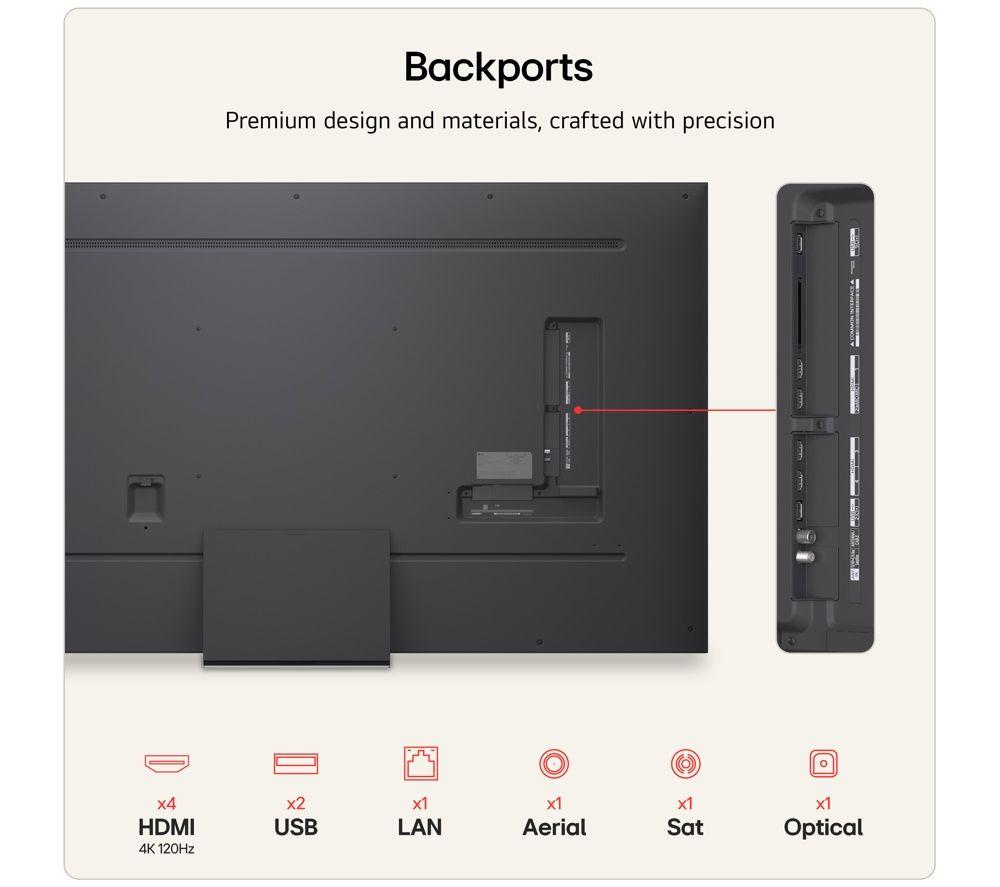 LG QNED86 75" QNED AI Mini LED 4K HDR Smart TV 2026 - 75QNED86B6B image number 19 of 19