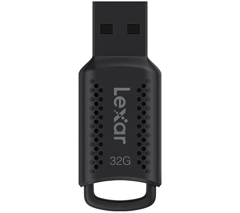 Lexar V400 Jumpdrive Usb 3.0 Memory Stick - 32 Gb, Black, Black