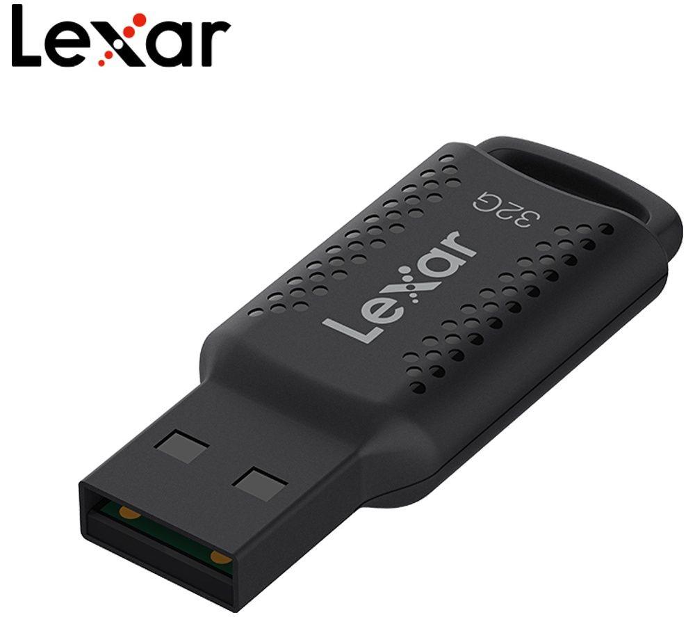LEXAR Lexar V400 JumpDrive USB 3.0 Memory Stick - 32 GB, Black image number 2 of 4