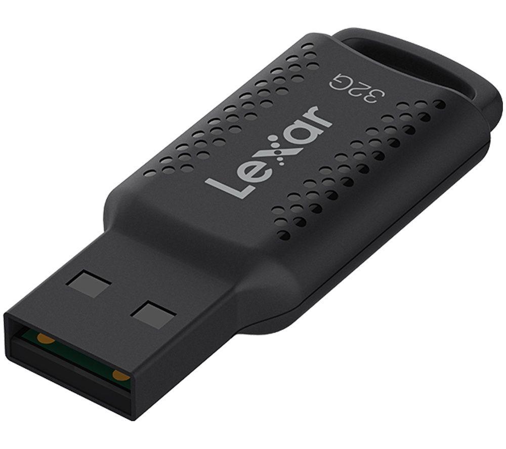 LEXAR Lexar V400 JumpDrive USB 3.0 Memory Stick - 32 GB, Black image number 4 of 4