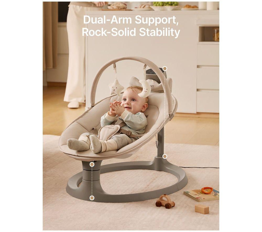 MOMCOZY 2-in-1 Electric Baby Swing image number 6 of 8