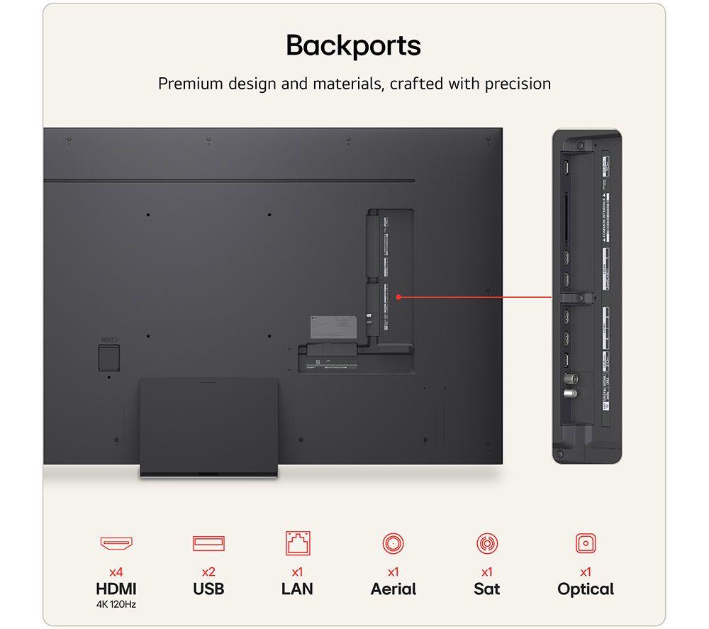 LG QNED86 65" QNED AI Mini LED 4K HDR Smart TV 2026 - 65QNED86B6B image number 12 of 12