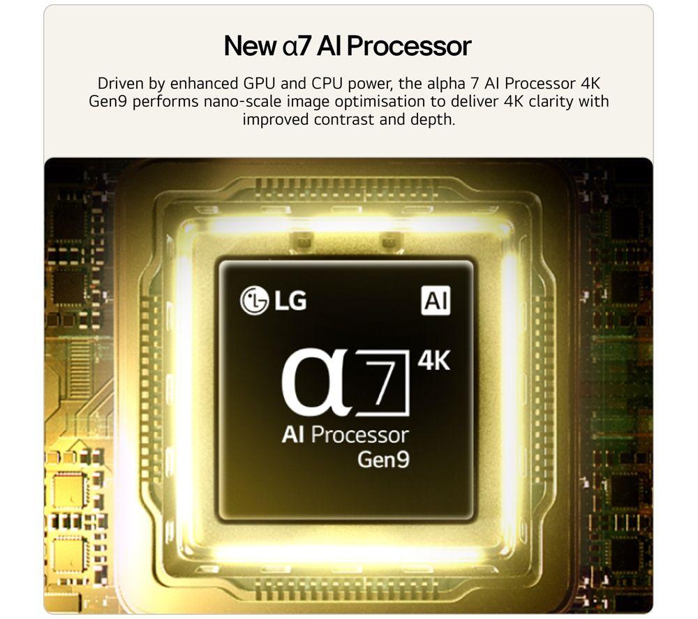 LG QNED72 50" QNED AI 4K HDR Smart TV 2026 - 50QNED72B6B image number 7 of 7