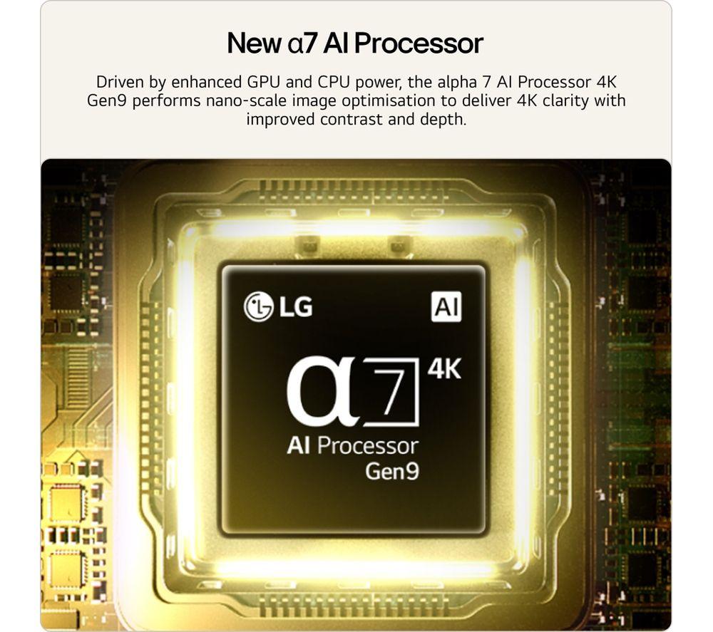 LG QNED72 75" QNED Mini LED AI 4K HDR Smart TV 2026 - 75QNED72B6A image number 3 of 6