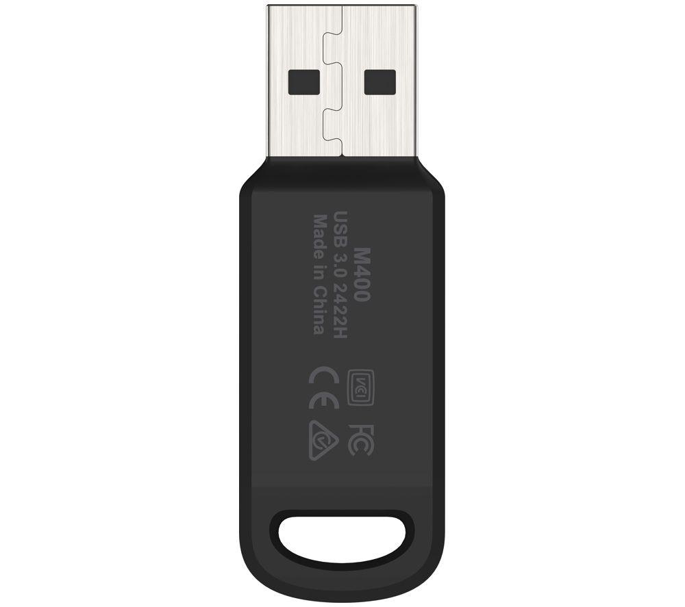 LEXAR JumpDrive M400 USB 3.0 Memory Stick - 32 GB, Silver image number 3 of 5