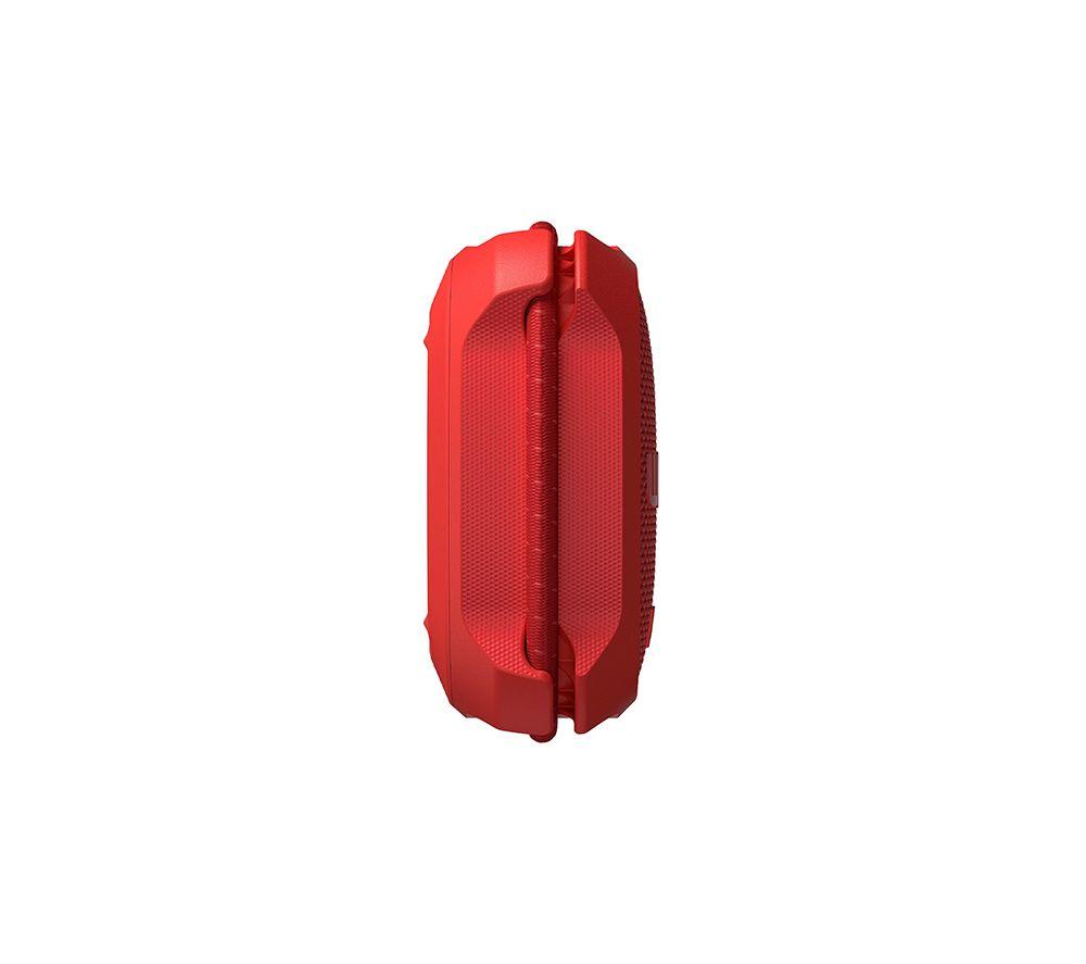 LG xboom Rock Portable Bluetooth Speaker - Red image number 10 of 15