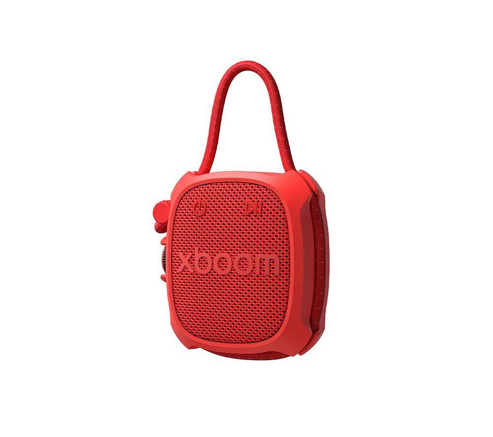 LG xboom Rock Portable Bluetooth Speaker - Red image number 12 of 15