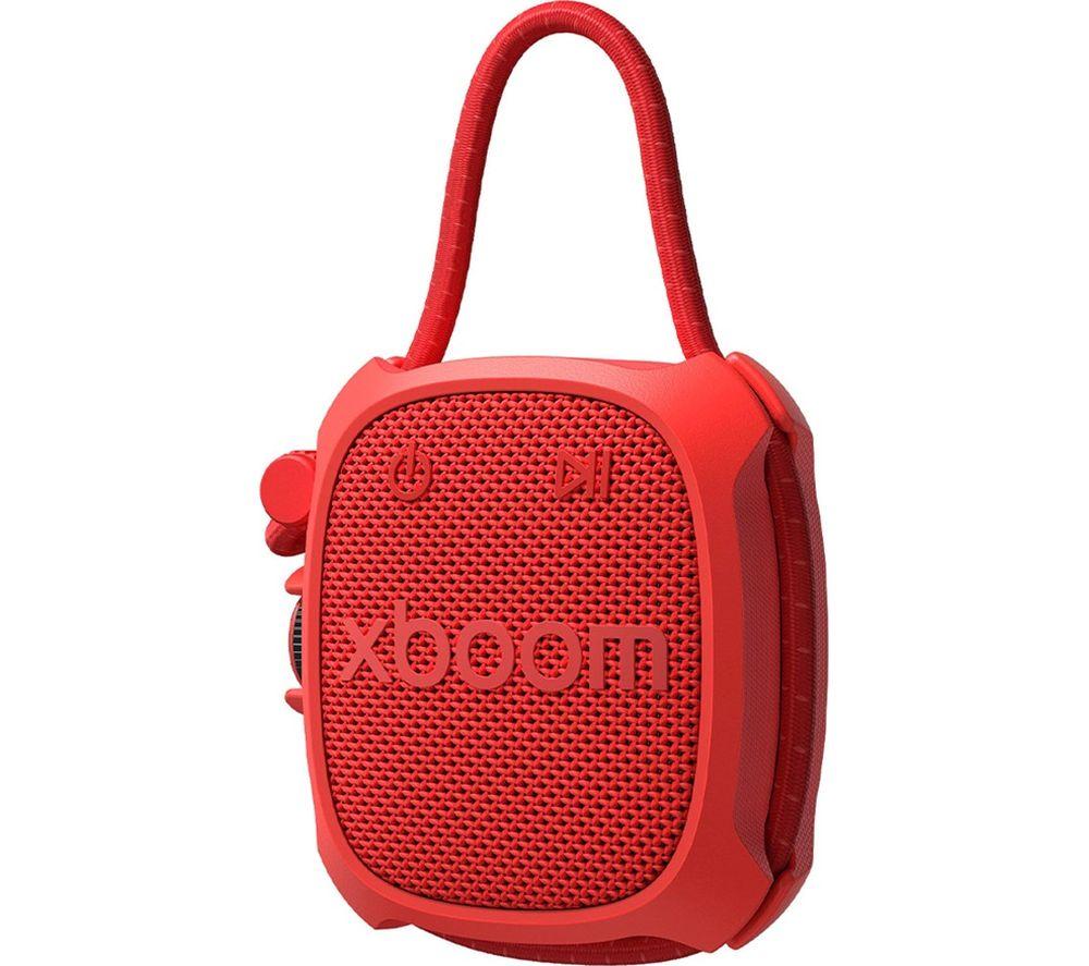LG xboom Rock Portable Bluetooth Speaker - Red image number 13 of 15