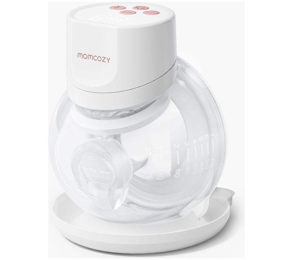 MOMCOZY S12 Pro Electric Wearable Breast Pump - White