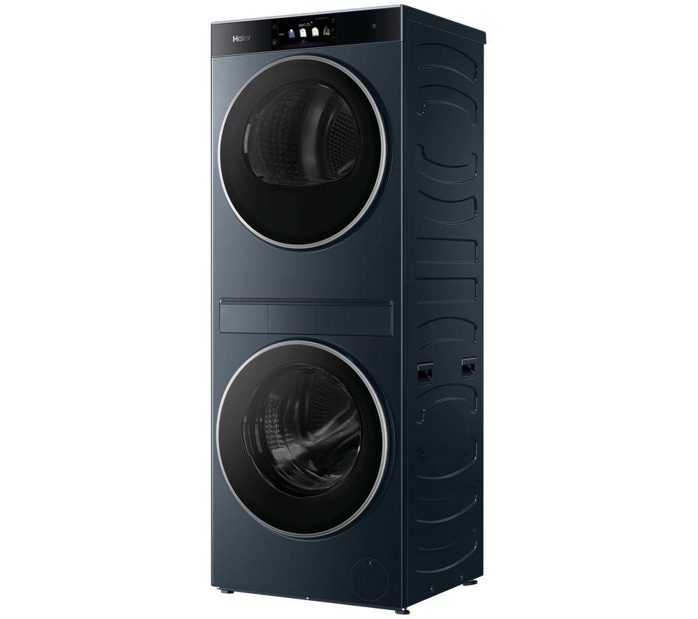 HAIER Couture Laundry Centre CLC108-GNU1-UK WiFi-enabled 10 kg Stacked Washer Dryer - Graphite image number 2 of 9