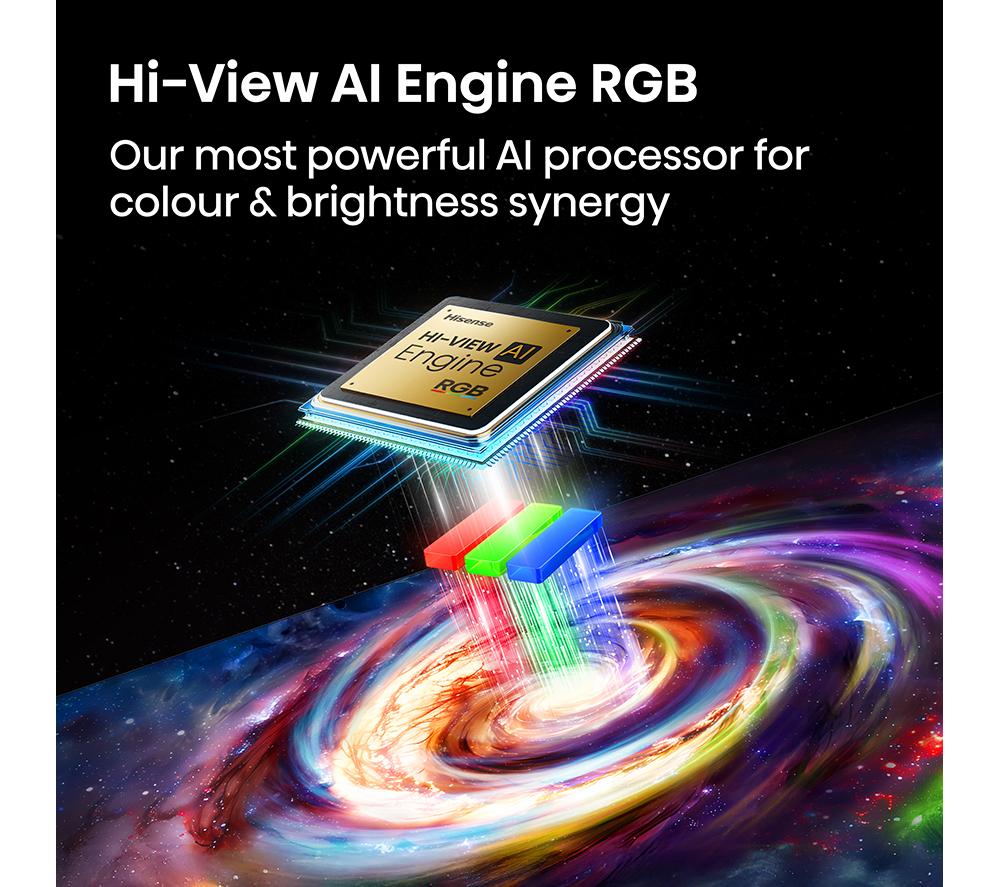 HISENSE UR8S 75" RGB Mini LED 4K 180Hz Smart AI TV with Freely - 75UR8STUK image number 6 of 15