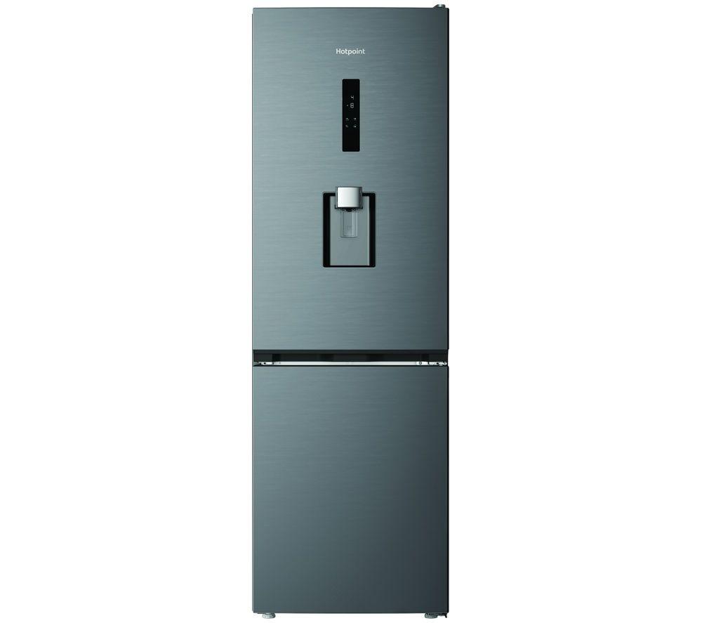 Hotpoint VitalCare HPK 26371W XP4UKE 70/30 Fridge Freezer - Brushed Steel
