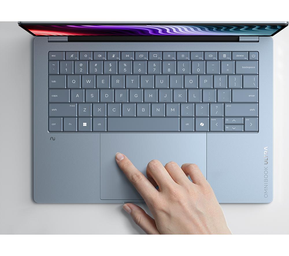 HP OmniBook Ultra 14" Laptop, Copilot+ PC - Snapdragon X2 Elite, 1 TB SSD, Stone Blue image number 30 of 33