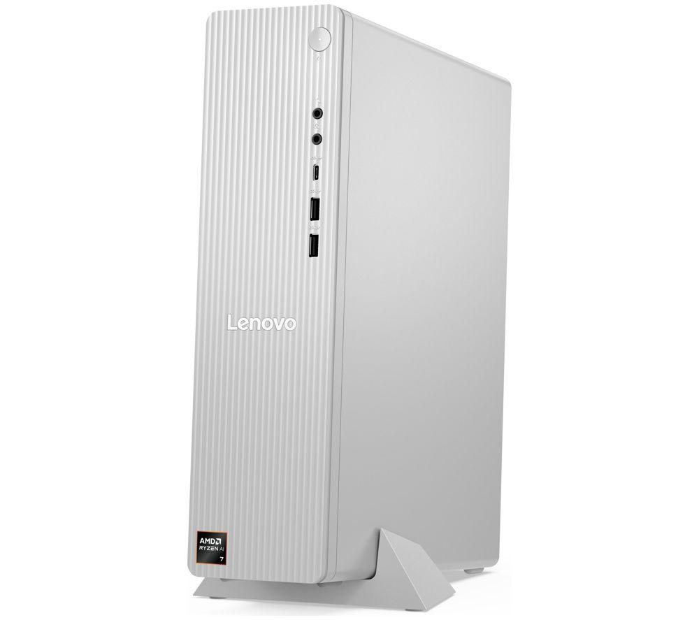 LENOVO IdeaCentre Tower Desktop PC - AMD Ryzenâ„¢ 7, 512 GB SSD, Grey
