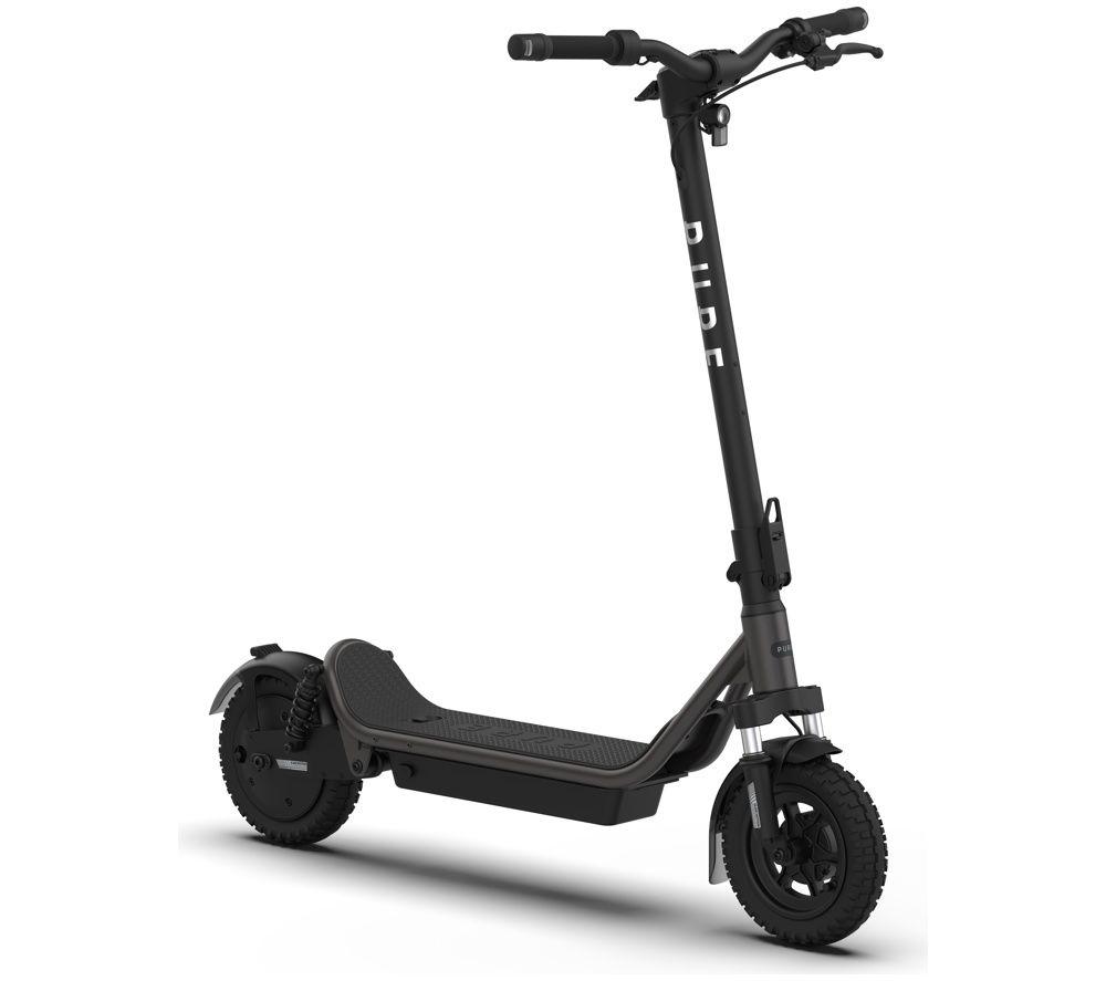 Pure Electric Pure Air6 Suspension Electric Scooter - Metallic Grey, Silver/Grey