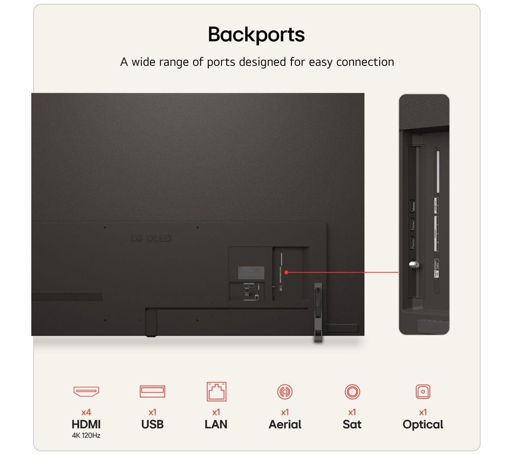 LG B6 83" OLED AI 4K HDR Smart TV 2026 - OLED83B6ELB image number 14 of 14