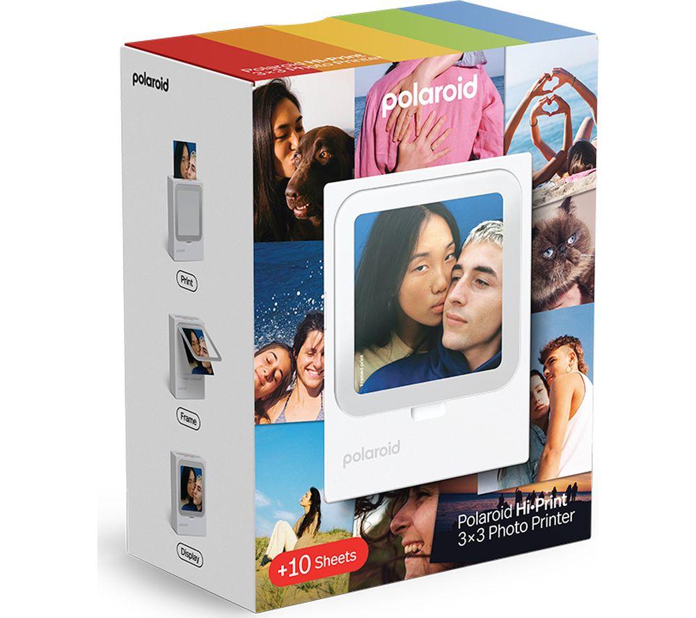 POLAROID Hi-Print 3x3 Photo Printer - White image number 10 of 10