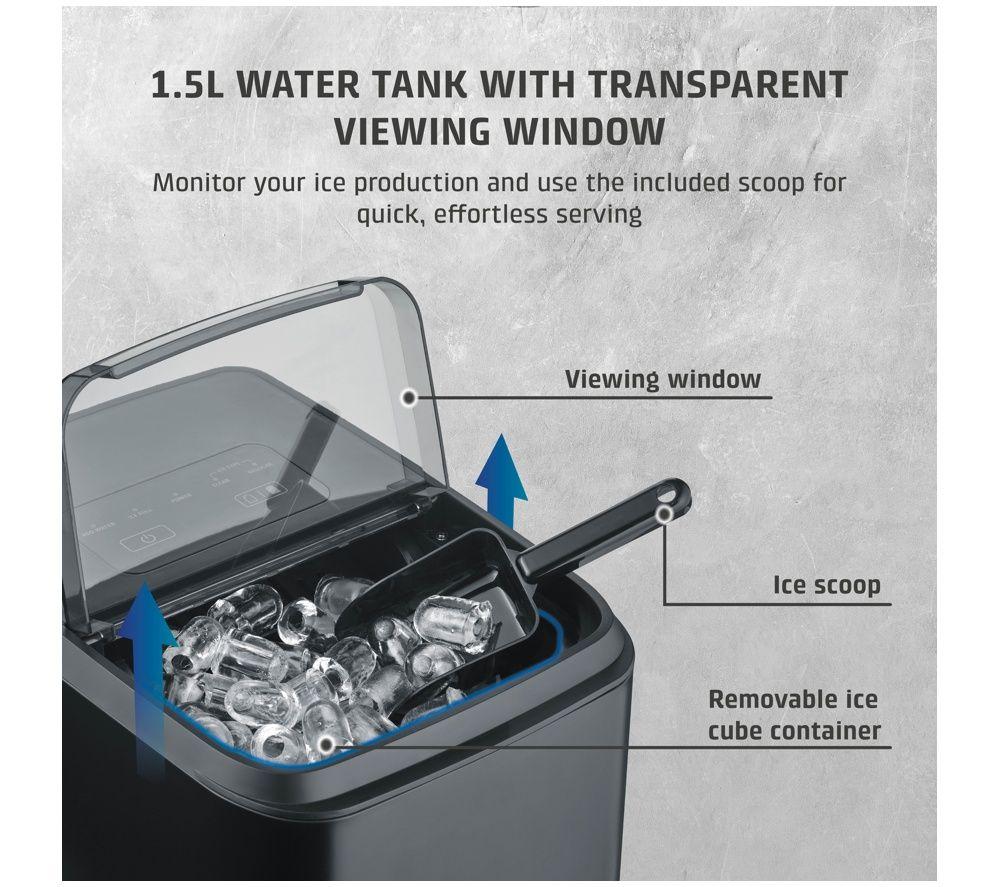 CASO Clear Ice Advanced Ice Cube Maker - Black image number 5 of 6