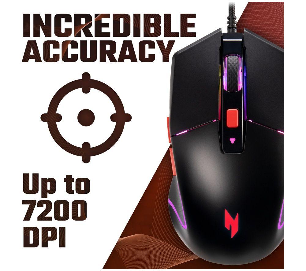 ACER Nitro NMW100 RGB Optical Gaming Mouse image number 3 of 5
