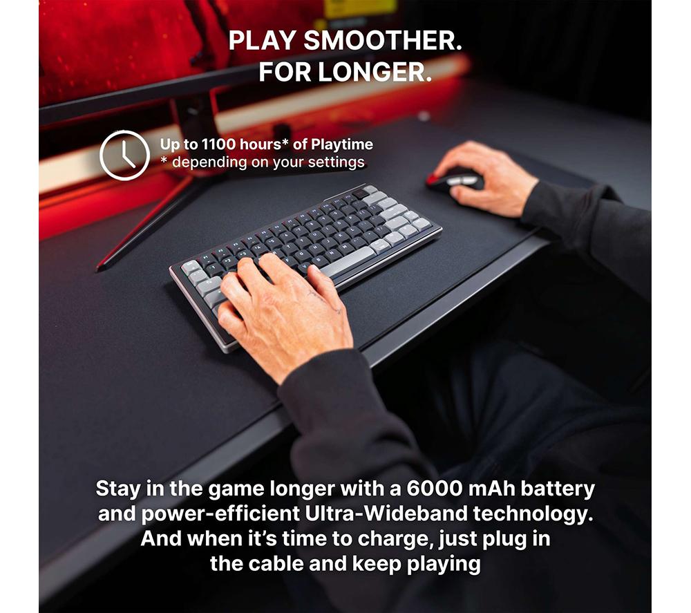CHERRY XTRFY K63W Pro Compact Wireless Mechanical Gaming Keyboard - Black image number 5 of 9