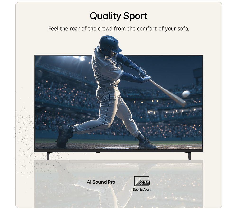 LG QNED72 65" QNED AI 4K HDR Smart TV 2026 - 65QNED72B6B image number 11 of 13